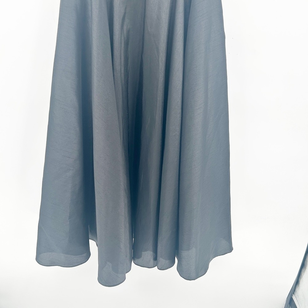 Hutch Anthropologie Womens Sweetheart U-Neck Smocked Bodice‎ Midi Dress Size 8 - Picture 4 of 9